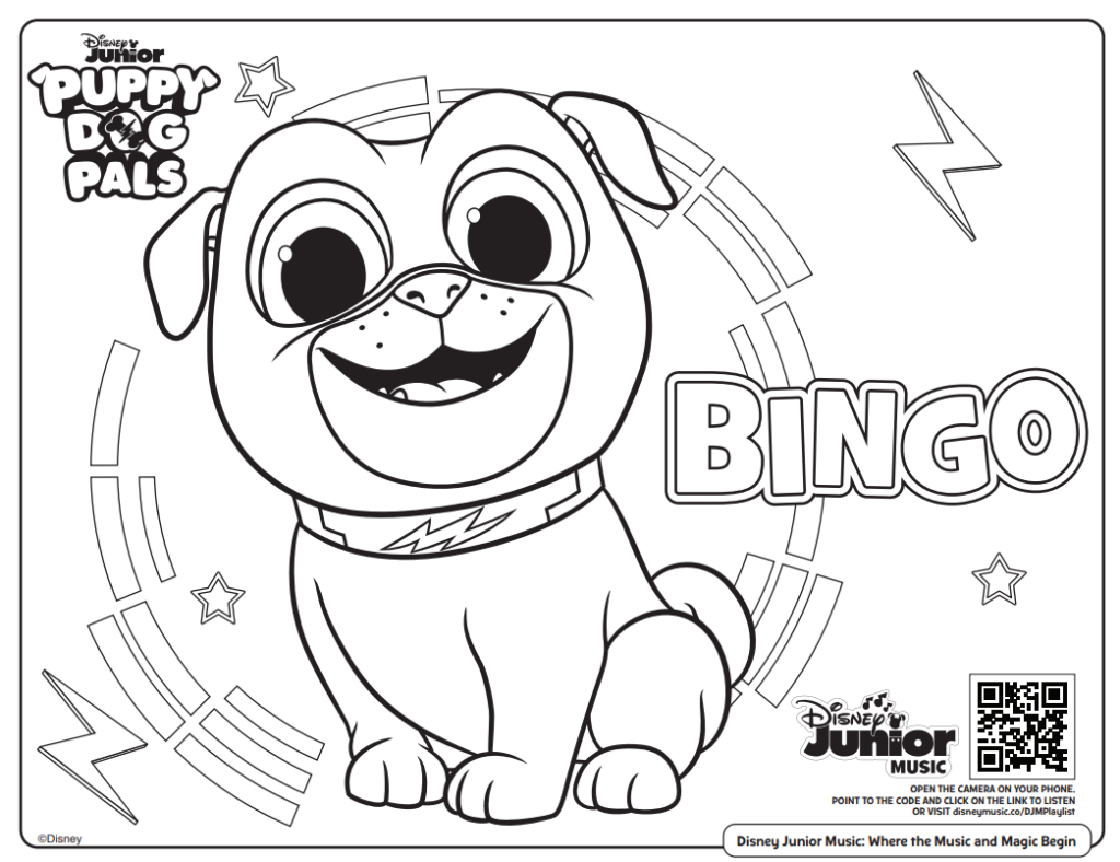 Free Printable Disney Junior Coloring Pages Disney Music Playlists 