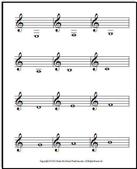 Free Printable Flashcards For Guitar Students