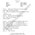 Free Printable Play Christmas Nativity Play Script PRINTABLE TEMPLATES