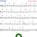 God Rest Ye Merry Gentlemen For Cello Free Sheet Music