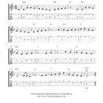 God Rest Ye Merry Gentlemen Free Christmas Ukulele Tab Sheet Music