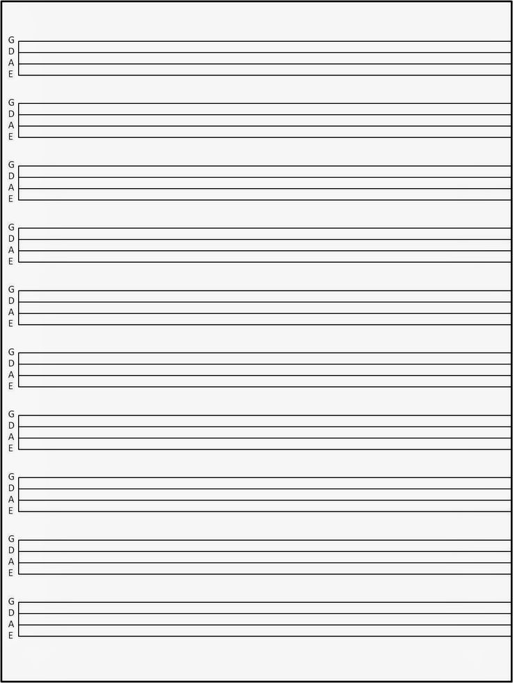 Guitar Gear Reviews More Blank Tab Sheets Bass Tabs Bass Guitar 