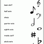 Homeschool Helper Online s Music Theory Matching Worksheet With Images