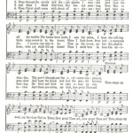 How Great Thou Art Hymn SATB Hymns Lyrics Praise Songs Hymn Sheet