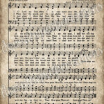 How Great Thou Art Print Printable Vintage Sheet Music Etsy