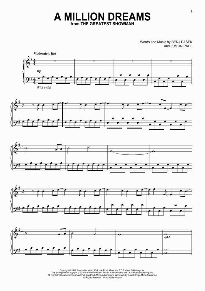 I Dream Piano Sheet Music Best Music Sheet