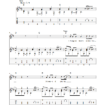 Imagine Sheet Music John Lennon Solo Guitar