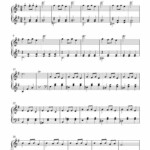 Intermediate Piano Arrangement Sheet Music Carol Of The Bells Sheet