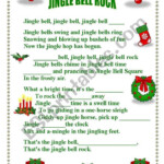 JINGLE BELL ROCK ESL Worksheet By Teresa Alecrim Jingle Bells