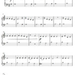 Jingle Bells easy Sheet Music For Piano 8notes Easy Sheet