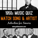 Match Songs With Artists Quiz 4 1950s Senior Activities Music