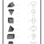 Matching Solid Nets Worksheet With Answer Key Printable Pdf Download