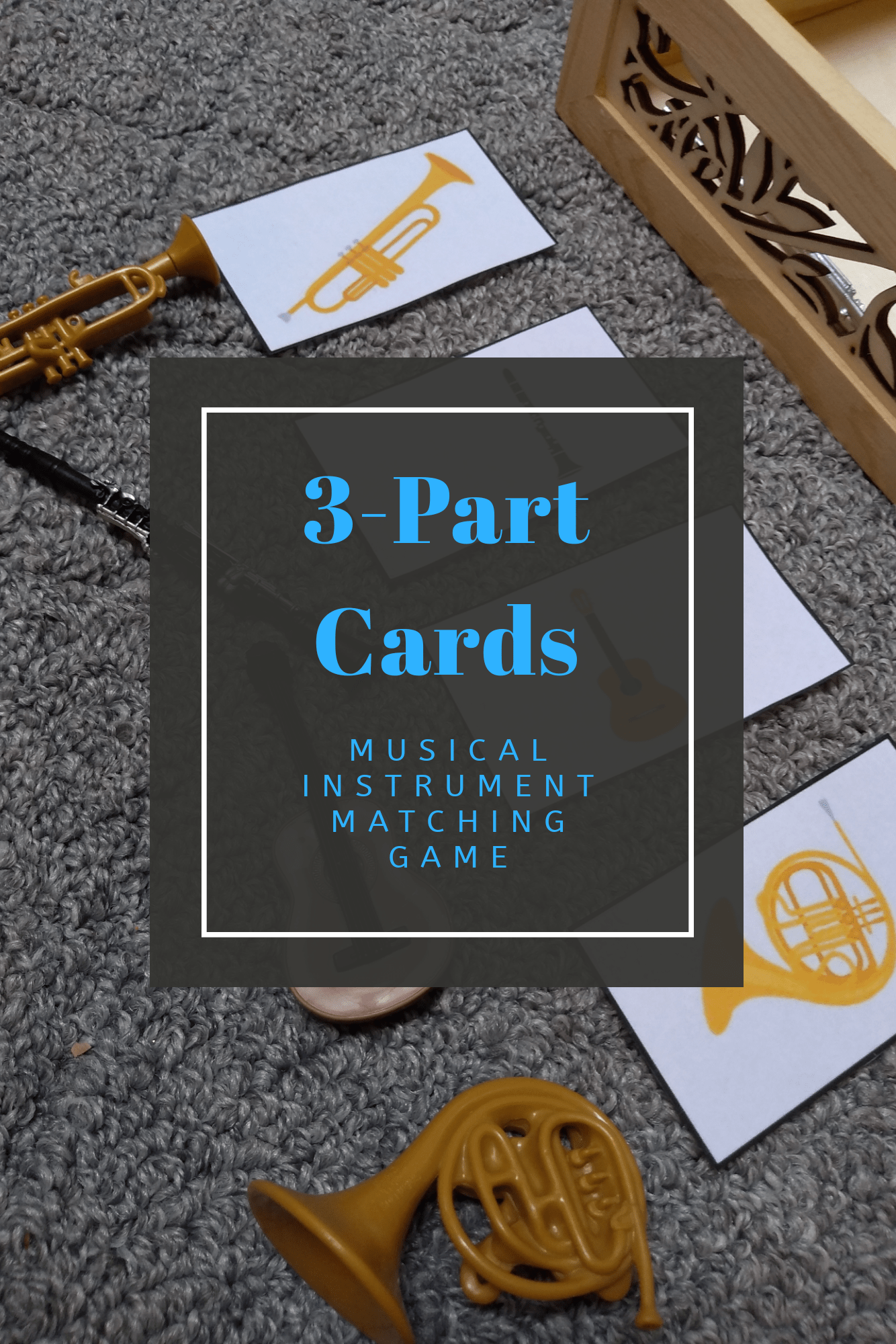 Montessori Musical Instrument Matching Games For Toddlers Are So Fun 