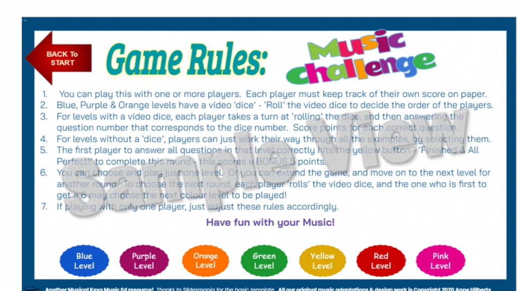 Music Quiz Digital FlashCards Game Creative Music Teaching Resources