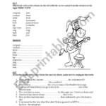 Music Vocabulary Worksheet Englishbix Learn Basic Musical Terms With