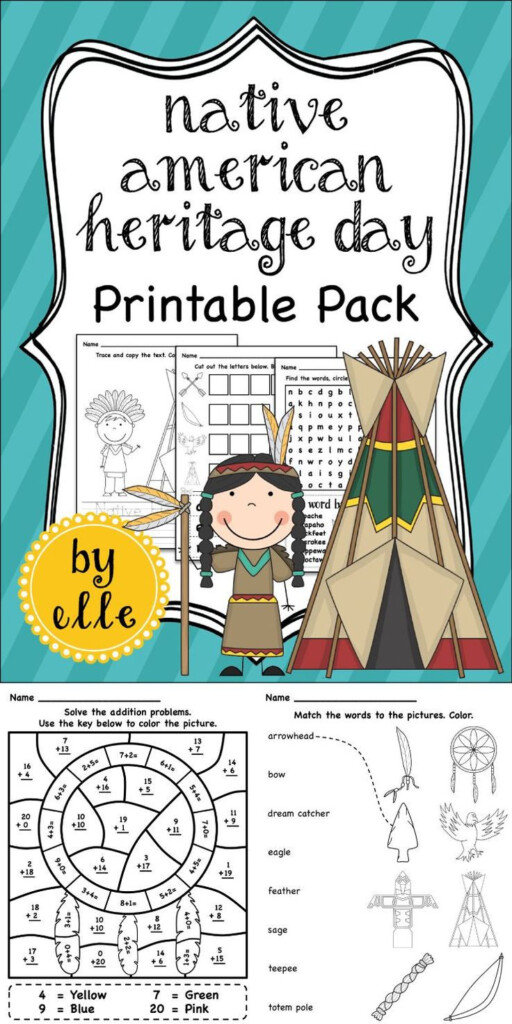 Native American Worksheets For Kindergarten Kindergarten Worksheets 