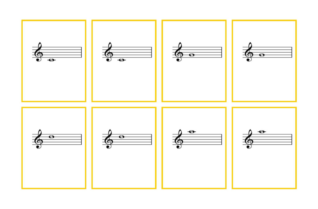 Piano Note Flashcards Printable That Are Gratifying Roy Blog