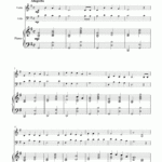 Piano Trio Christmas Sheet Music Carols For Violin Cello And Piano