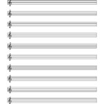 Printable Blank Sheet Music Paper 43 Fivipedoy Printable Blank Staff