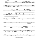 Queen Bohemian Rhapsody Sheet Music For Clarinet Solo PDF