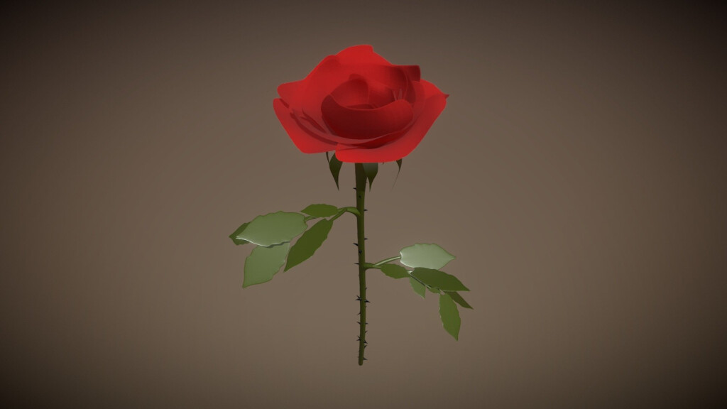 Rose Download Free 3D Model By TheSpacePunk b7c1acf Sketchfab