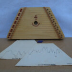 Russian Zither Dulcimer Lap Harp Complete With Sheet Music Harps