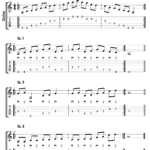 Sheet 1 A Minor Pentatonic Scale Practice Exercises Grade 1 2 Learn