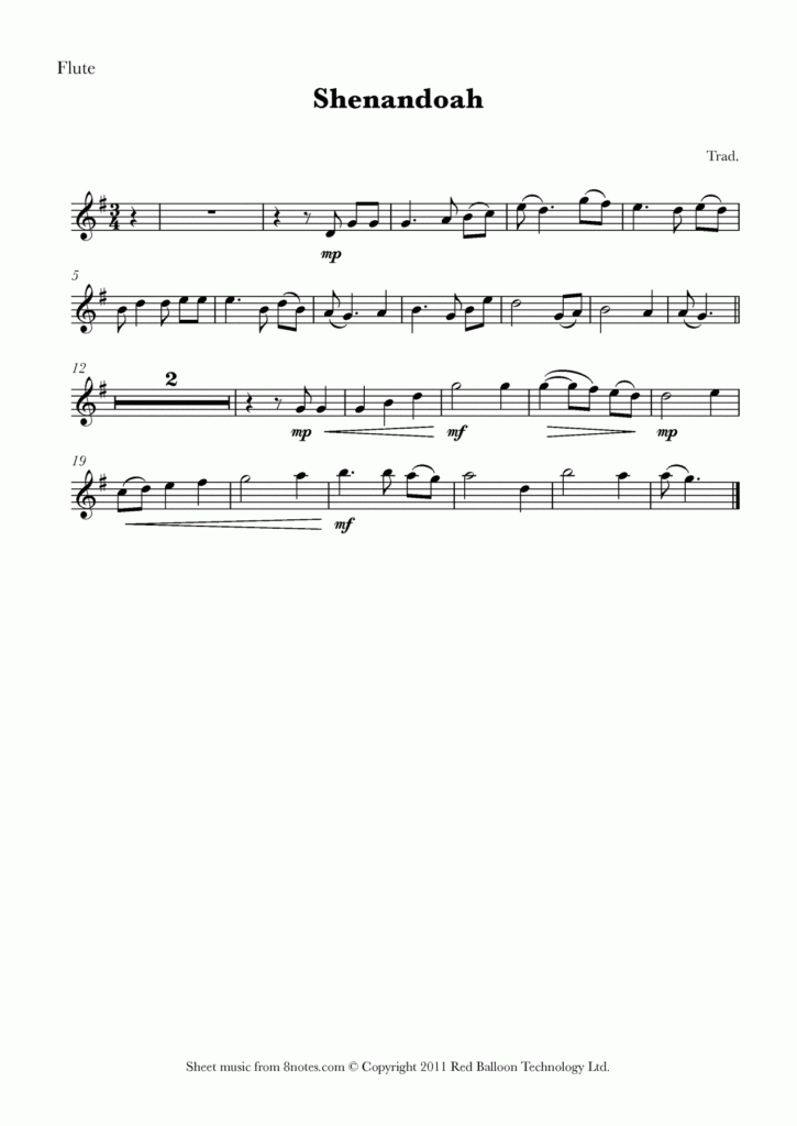 Shenandoah Violin Solo Sheet Music Free Mason Williams Quot 