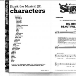 Shrek Jr Script Pt1 Free Printable Musical Scripts Free Printable