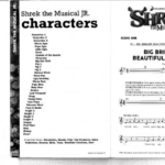 Shrek Jr Script Pt1 Free Printable Musical Scripts Free Printable