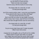 The Band Perry If I Die Young Great Song Lyrics Music Quotes