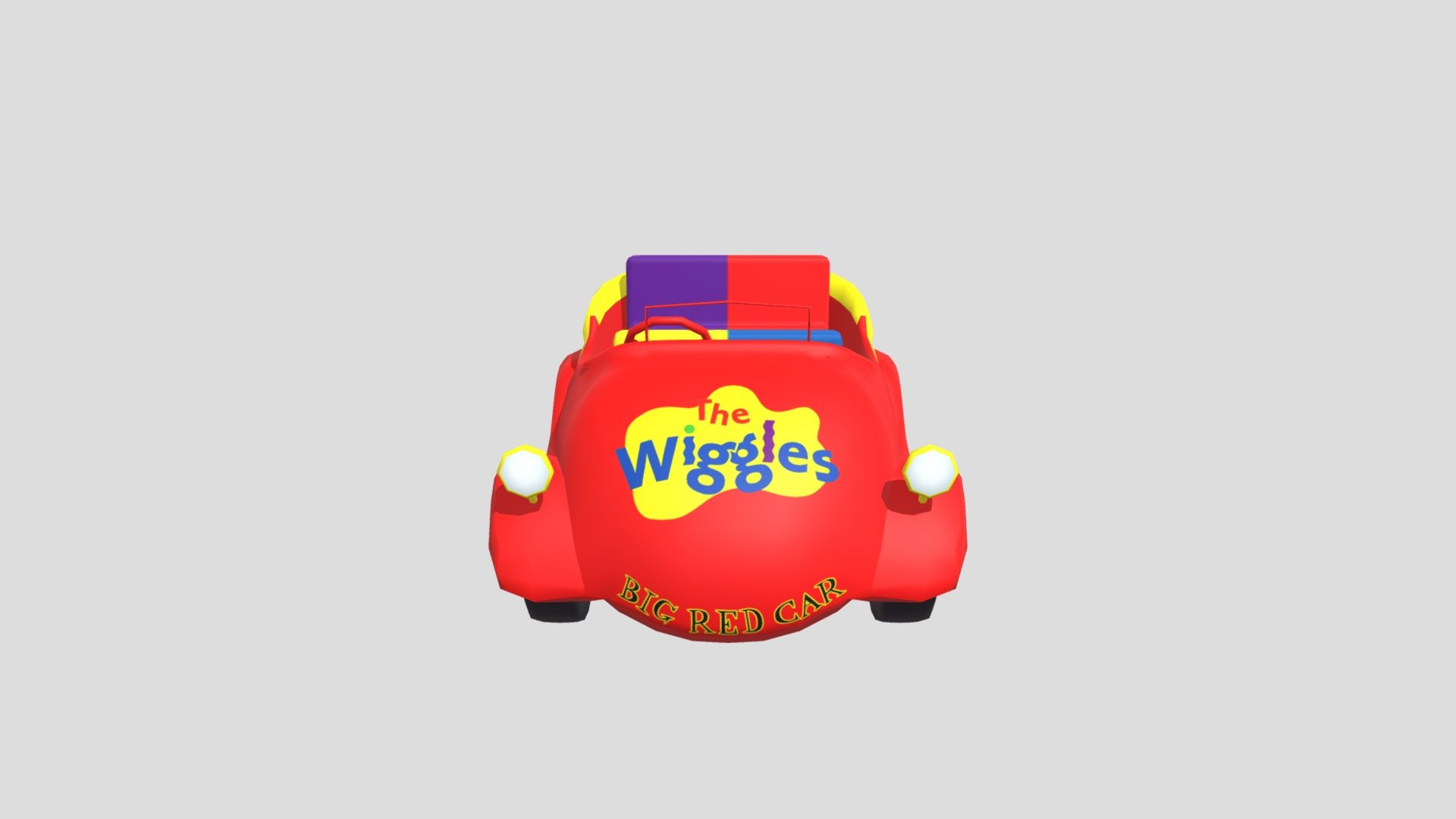 The Wiggles Big Red Car 2001 2007 Download Free 3D Model By 