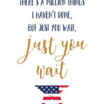 There s A Million Things FREE PRINTABLE Hamilton Musical Art Prints