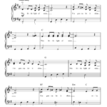 This Little Light Of Mine beginner Sheet Music For Piano Solo