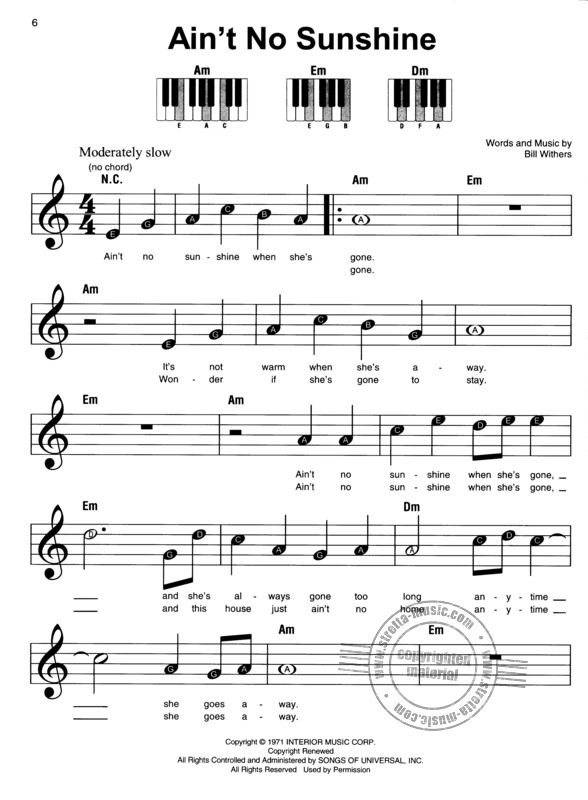 Three Chord Songs Buy Now In The Stretta Sheet Music Shop 