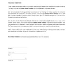 Training Waiver Sample Template Google Docs Word Template