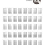 UKEonomics Blank Ukulele Tabs And Chord Charts Ukulele Chords