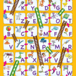 Uppercase Alphabet Chutes Ladders Game Super Simple