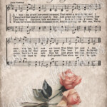 Vintage Amazing Grace Print Printable Vintage Sheet Music Etsy Hymn