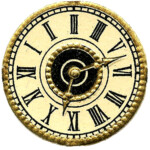 Vintage Images More Cute Clock Faces Steampunk The Graphics Fairy